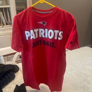 Nike Patriots Just Do It t shirt Size M